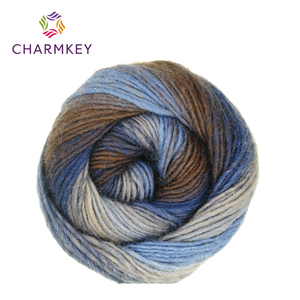 <span class=keywords><strong>Filato</strong></span> <span class=keywords><strong>misto</strong></span> <span class=keywords><strong>lana</strong></span> di nylon arcobaleno fantasia di colore 100g/palla per calza a maglia - Product Image 4