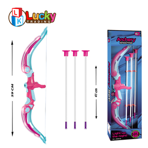 Ensemble arc et flèches LK Toys, série chasse, <span class=keywords><strong>jeu</strong></span> de plein air, jouet sportif en plastique, arbalète, ensemble de tir à l'arc - Product Image 2