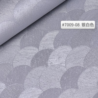 Maßgefertigtes PVC-Leder mit Fischschuppen-Metallic-Design, Elastisch & Abriebfest für Weiche Taschen, Sofas, Stühle & Maßgeschneiderte Stoffe