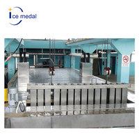 Machine à Glace Industrielle Transparente pour Blocs, Fabrication de Briques 20 Tonnes, 50kg, 5kg, 3kg, Certifiée CE en Usine