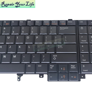 Clavier rétroéclairé US pour DELL Latitude E6520 E6530 E6540 E5520 E5530 <span class=keywords><strong>Precision</strong></span> M4600 M6600 M4700 M6700 <span class=keywords><strong>M6800</strong></span> M4800 7T430 - Product Image 3