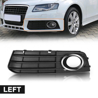 Grille de protection de phare antibrouillard avant de haute qualité avec garantie, motif nid d'abeille, pour Audi A4 B8 2009 2010 2011 2012