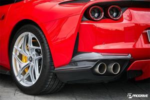 Thích hợp cho 2017-2021 Ferrari 812gts N phong cách sợi carbon phía sau khuếch tán 812gts phía sau môi - Product Image 6