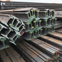 55Q Q235 R50 65 rel kereta api berat, rel berguling panas, rel pelindung digunakan ringan