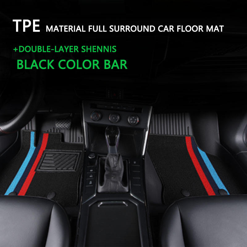 TPE double-layer Shennis black color strip
