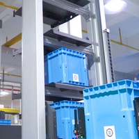 Centre de distribution et logistique Transporteur fourre-tout à charge légère Robot AMR Véhicule de manutention de cartons automatisé