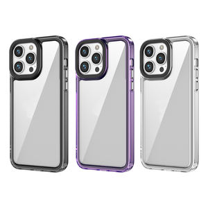 Per <span class=keywords><strong>iphone</strong></span> 14 15 <span class=keywords><strong>pro</strong></span> protezione della fotocamera <span class=keywords><strong>Cover</strong></span> del telefono TPU acrilico <span class=keywords><strong>trasparente</strong></span> custodie del telefono per <span class=keywords><strong>iPhone</strong></span> <span class=keywords><strong>11</strong></span> 12 13 14 15 per samsung s25 - Product Image 6