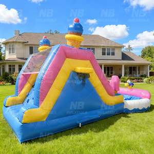 Commercial PVC <b>Inflatable</b> <b>Water</b> <b>Slide</b> Outdoor Backyard Kids With Bigger Splash Pool for or Adults <b>Water</b> <b>Slide</b> <b>Inflatable</b> <b>Water</b> S - Product Image 3