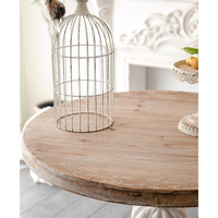 Table d'appoint MGO Design romain Table basse pour la décoration intérieure de meubles de salon Table d'angle en bois