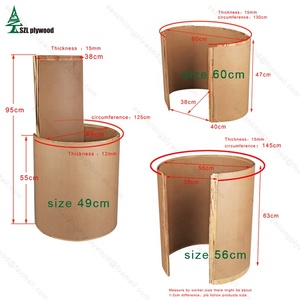 Venta caliente MDF Cubierta Muebles de dormitorio Madera contrachapada, Marco de madera contrachapada de mesa de lujo, Marco de madera contrachapada de gabinete de mesa de ocio - Product Image 1