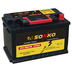 Batería <span class=keywords><strong>de</strong></span> coche din75 12V <span class=keywords><strong>75</strong></span> <span class=keywords><strong>Ah</strong></span> - Product Image 1