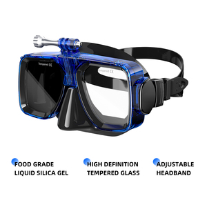 Bán Buôn Freediving Chống Sương Mù Ống Kính Silicone Mặt Nạ Thiết Lập Khối Lượng Thấp Dành Cho Người Lớn Ống Thở Mặt Nạ Lặn Mặt Nạ Và Ống Thở Thiết Lập - Product Image 5