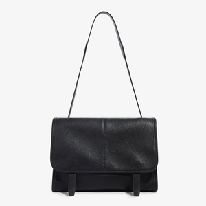 Minimalist Fashion Women's <b>Shoulder</b> <b>Bag</b> Microfiber Synthetic Leather Button Closure Single <b>Strap</b> Customized Color Large Capacity - Product Image 3
