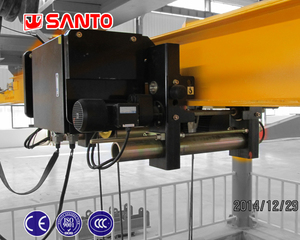 รอกไฟฟ้าเชือกยุโรป5ตัน10ตัน20ตันพร้อมรถเข็นมีมอเตอร์ M5 ISO FEM 2เมตรพร้อมรีโมทคอนโทรลวิทยุ - Product Image 5