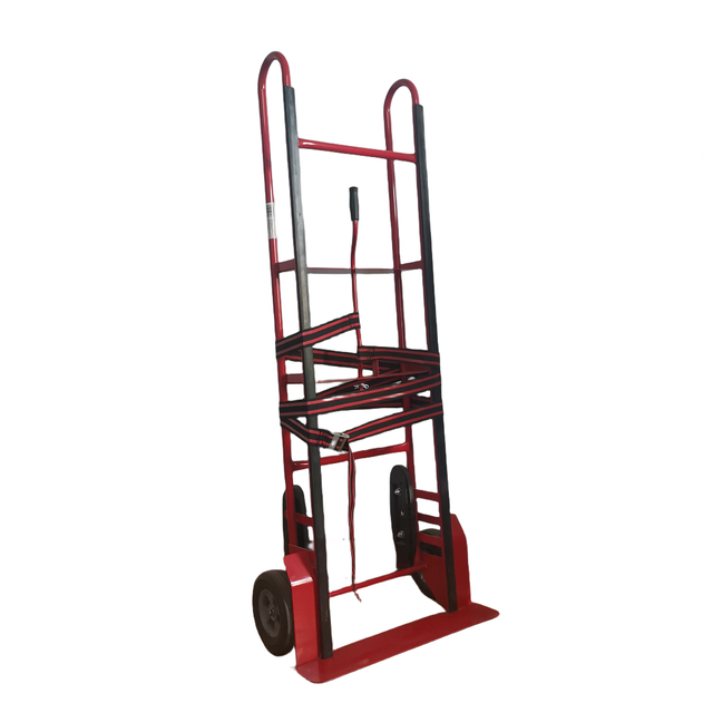 Two Solid Wheels Furniture Dolly Hand Trolley with Cranks Stair Climbing Hand Truck