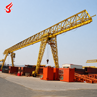 Grue portique monopoutre MH de 1, 2, 3, 5 et 10 tonnes pour usage extérieur avec palan électrique
