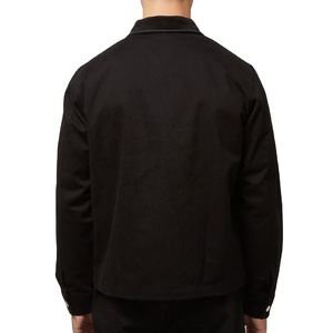 Customization OEM/ODM Retro Vintage Fashion Heavy Streetwear Zip up Cotton Work Canvas <b>Jacket</b> For <b>Men</b> - Product Image 2