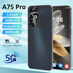 Высококачественный разблокированный смартфон A75 Pro по заводской цене, сотовый телефон с двумя SIM-картами, 5 г, 16 ГБ + 1 ТБ, мобильный телефон - Product Image 4