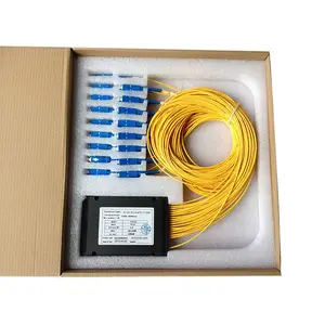 Fabricante 2,0mm 3,0mm 1x16 caja divisora de fibra óptica tipo PLC para FTTH