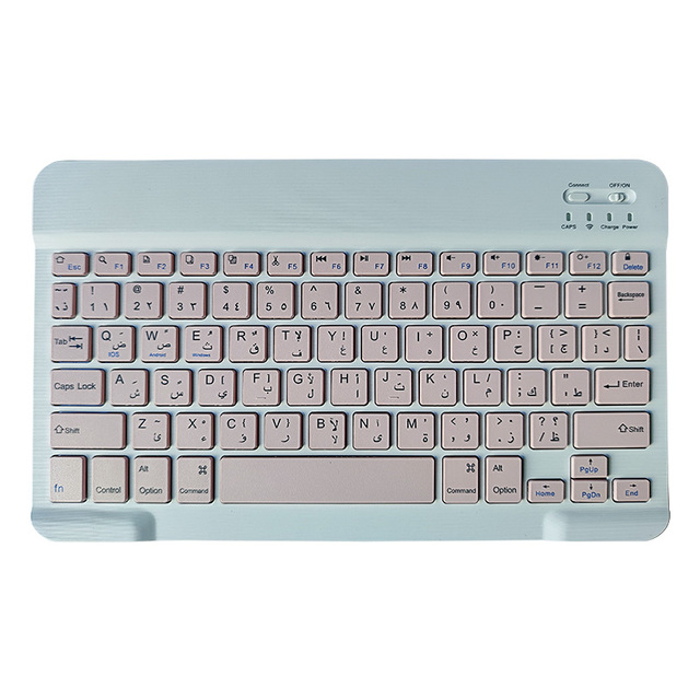 Clearing Warehouse in Promotion Cheap Arabic Russian Layout Wireless Dual Mode Mini Keyboard for Tablet USB Type-C Interface