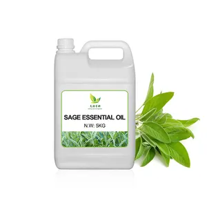 Wholesale supply of top quality sage oil for aromatherapy diffused sage essential oil body care