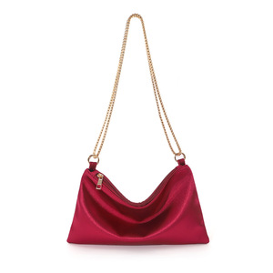 Sac de soirée de luxe pour femme en satin de haute qualité avec strass, élégant et simple, sac carré à bandoulière pour fête, pochette de marque de luxe - Product Image 4