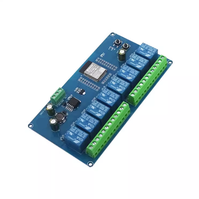Module ESP32 WIFI Bluetooth BLE 8 Channel Relay Module ESP32-WROOM Development Board DC5-30V Power Supply