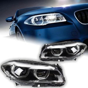 Conjunto de Faros Delanteros Originales para BMW Serie 5 F18 <span class=keywords><strong>520i</strong></span> 528i 530i 535i 540, Años 2014-2017, para <span class=keywords><strong>e60</strong></span>, para f10, Faros LED 528i - Product Image 1