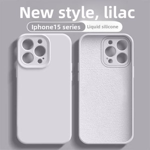 Funda de teléfono de silicona de estilo caliente funda de teléfono empaquetada a prueba de golpes para <span class=keywords><strong>iPhone</strong></span> 16 15 14 13 12 Pro Max - Product Image 5