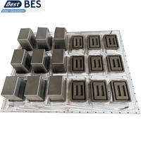 Moule personnalisé pour boîte EPS 10L, 9+9 cavités, moule à trois plaques pour base et couvercle de boîte en mousse, pour machine de moulage EPS K1418, moule EPS et moule pour boîte EPS