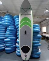 Planche de Paddle gonflable OEM, dispositif léger, paddle avec une laisse, pompe à main et un pont antidérapant, livraison gratuite