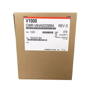 CIMR-VB4A0005BBA CIMR VB4A0005BBA Electric Servopack l1000 V1000 A1000 Series 2.2KW VFD New Original PLC Controller