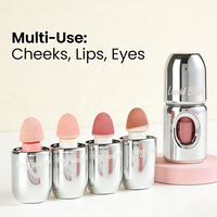 Fard à joues liquide personnalisé en usine OEM, crème légère, marque privée, longue tenue, rubor végétalien naturel mat, maquillage pour le visage