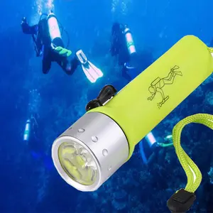 Tùy chỉnh lặn thiết bị cho nước chất lượng cao lặn ánh sáng biển sâu Scuba Diving đèn pin