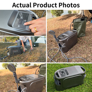 Calentador de Agua Portátil de Propano para Exteriores, Ducha sin Tanque de 10kW de Alta Eficiencia, Agua Caliente Instantánea para Camping, RV, <span class=keywords><strong>Caravana</strong></span>, Van Life - Product Image 4