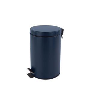Color coating garbage bins with soft closing lid 5L 3L bathroom