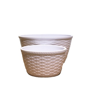 耐熱・耐腐食性メラミン製盆栽鉢（屋内用） - Product Image 2