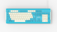 Acer OKB0A0 Bedrade Office Keyboard LED-achtergrondverlichting USB 104 Keys Nieuw Product Slijtvaste Keycaps voor Office Gaming