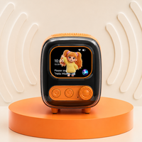 Haut-parleur intelligent IA avec musique d'ambiance et commande vocale, écran tactile Bluetooth pour l'enregistrement de podcasts et le studio de diffusion en direct