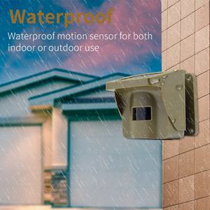 Alarma de entrada Solar-1/2 millas de largo alcance Sensor de movimiento PIR inalámbrico y Detector, sistema de alerta de seguridad al aire libre impermeable IP66 - Product Image 3