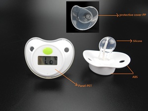 Thermomètre mamelon pour bébé, livraison gratuite, pour soins de la maison/santé - Product Image 2