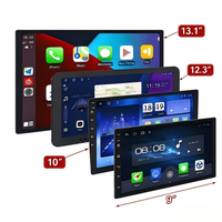 Autoradio Android Lecteur MP5 9/10/12.3/13.1 Pouces Autoradio Lecteur CD USB Android Auto CarPlay Navigation GPS Garantie 1 An