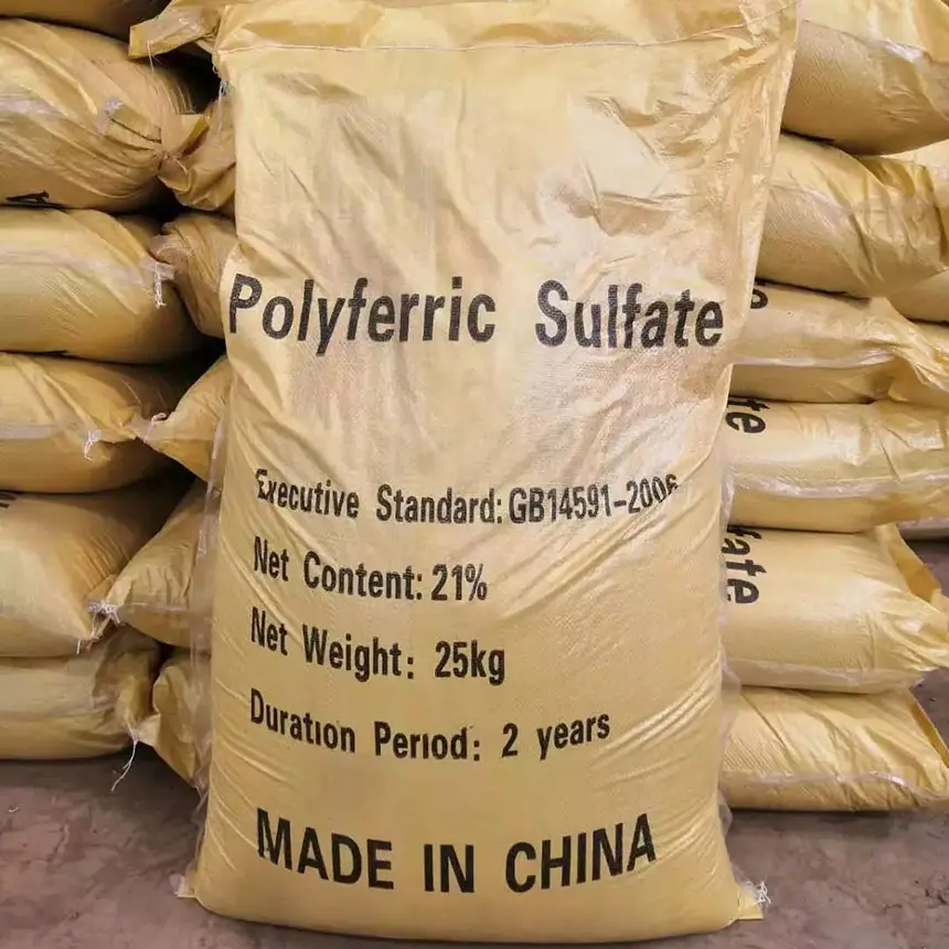 PFSDesconto de ano novo fábrica de sulfato ferroso polimerizado sulfato ferroso monohidratado