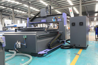 Machine de fraisage CNC ATC 1325, changeur d'outils automatique, fraiseuse de haute précision pour le bois, le MDF, l'acrylique, l'aluminium