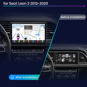 Junsun-Radio de coche Android con chip Qualcomm para Seat <span class=keywords><strong>Leon</strong></span> 3 2012-2020, <span class=keywords><strong>Apple</strong></span> CarPlay, cámara estéreo 360 Ghz, 1,8 - Product Image 2