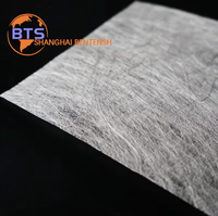Tissu non tissé en polyester 100 % ODM/OEM, respirant, thermocollé, à fibres longues, imprimé à pois, uni, poids moyen, antistatique