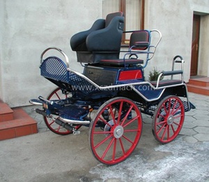 Chariot à Chevaux à 4 Roues de Haute Qualité et à Prix Abordable / Sulky Facile à Utiliser pour Transport Spécialisé - Product Image 3