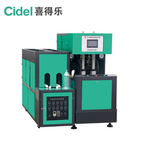 Máy thổi chai <span class=keywords><strong>PET</strong></span> bán tự động công suất 10L-20L điều khiển bằng PLC + HMI cho ngành đóng gói nước số lượng lớn - Product Image 1
