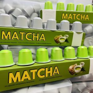 Capsules de Matcha en Gros – Dosettes de Thé Vert Compatibles Nespresso, <span class=keywords><strong>Dolce</strong></span> <span class=keywords><strong>Gusto</strong></span>, Keurig – Stock Économique pour la Vente en Gros - Product Image 1