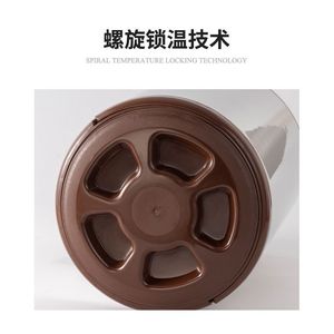 ถังชาไข่มุกแบบมีก๊อกน้ำ สแตนเลส 201 ปลอดภัยสำหรับอาหาร ทรงกลม ตั้งพื้นได้ - Product Image 2